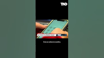 Look out for the new AI phone scam #shorts #artificialintelligence #scam #money #cloning