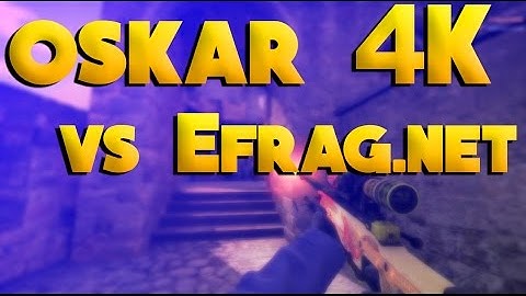 CS:GO - HellRaiser "oskar" vs E-Frag.net - 4K with AWP @PGL EU Minor final