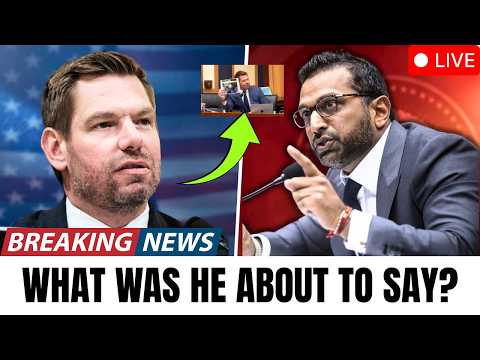 Kash Patel MELTS DOWN After Eric Swalwell Reveals Newly Released FBI Files