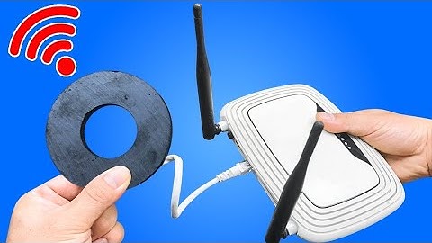 No Internet Needed! Just Put The Magnet on The WIFI Router and Enjoy