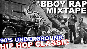 Bboy Rap Music 90’s Underground HipHop Rare Tracks 💯 Classic Old School Mixtape