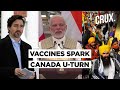 Vaccines Needed, Canada Now Backs PM Modi On Farmer Protests | CRUX