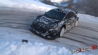 Test Monte Carlo 2022 | Fourmaux Adrien | Ford Puma Rally1 Hybrid