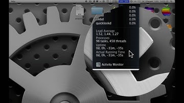 Mac OS X Leopard Time Machine (real)