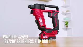 12V/20V Brushless Flip Drill | DL6300D