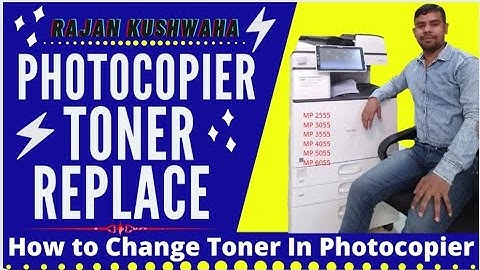 how to Replace toner in a your Ricoh B&W Copier / Replacing Toner in Lanier / Ricoh / Savin Copiers