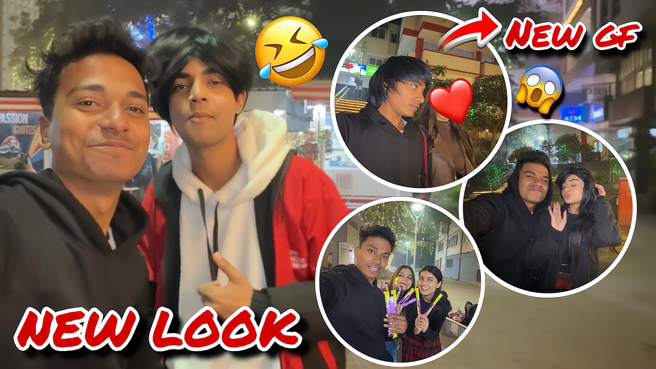 ABID KA NEW LOOK TO DEKHO 😍 || MERI NEW GF BAN GAYI 😍❤️ || SHIVAM VLOGS