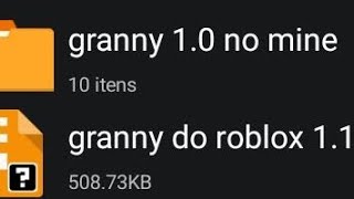 como baixar meu mapa da granny no roblox no Minecraft versão 1.1