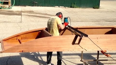 In-house punting boat build at Scholars Punting Cambridge - The Typhoon