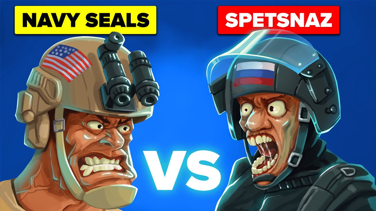 US Navy SEALS vs Russian Spetsnaz Special Forces Comparison YouTube