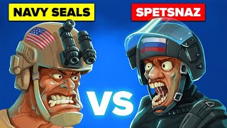 US Navy SEALS vs Russian Spetsnaz  Special Forces Comparison