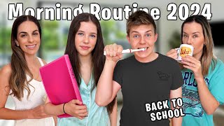 Our REAL School Morning Routine 2024