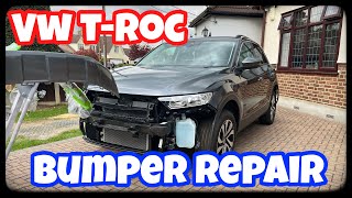 VW TRoc bumper repair