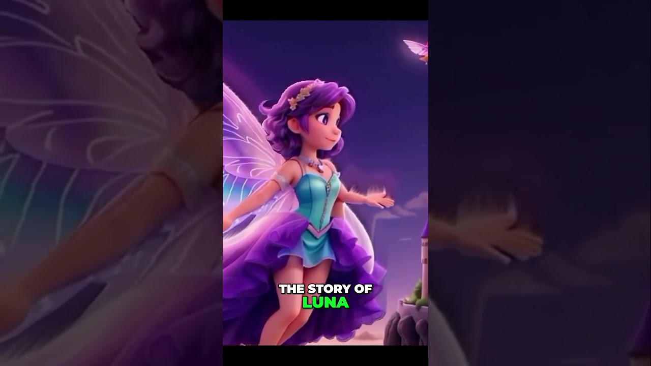 Luna's Firefly Journey  A Tale of Magic and Kindness 