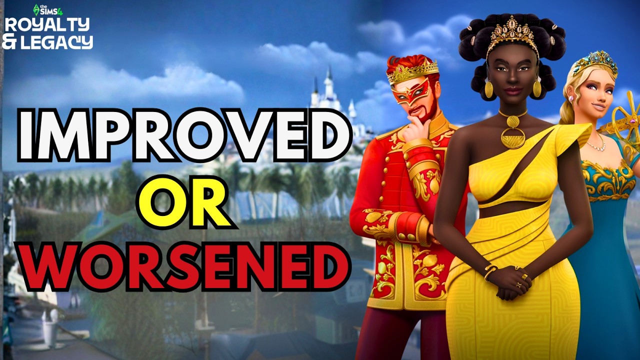 The Sims 4 is REBORN! The Royalty & Legacy Grand Bundle DLC is INSANE!