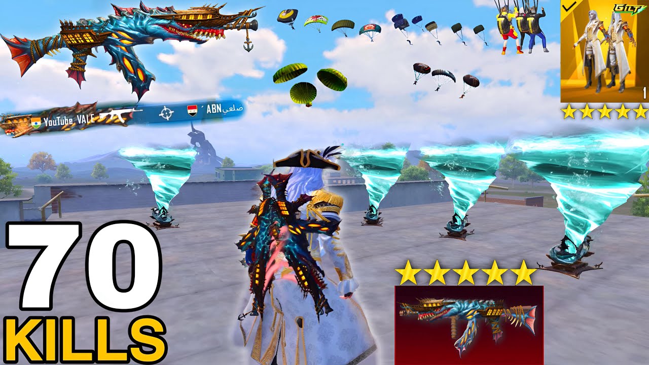 Wow!😍 MY FIRST GAME with ABYSSAL CAPTAIN SET and (Lv.8) HIT EFFECT MYSTIC KRAKEN ACE32 🔥 PUBG Mobile