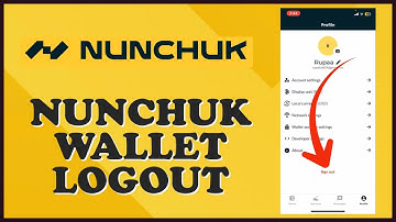 How to Log Out Account on Nunchuk Wallet Application 2024?