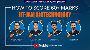 HOW TO SCORE 60+ MARKS | IIT-JAM BIOTECHNOLOGY !!!