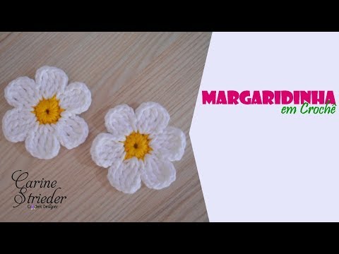 Vídeo: Como Fazer Uma Margarida De Crochê