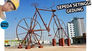 SEPEDA SEBESAR GEDUNG, INIKAH SEPEDA NABI ADAM? Inilah Fakta dan Sejarah Dibalik Sepeda Terbesar!