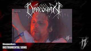 DRACONIAN - Sleepwalkers (Guitar, Drums and Bass) Live Karaoke