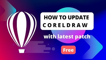 How to install latest CorelDRAW update patch for CorelDRAW 2024