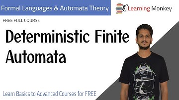 Deterministic Finite Automata || Lesson 3 || Finite Automata || Learning Monkey ||