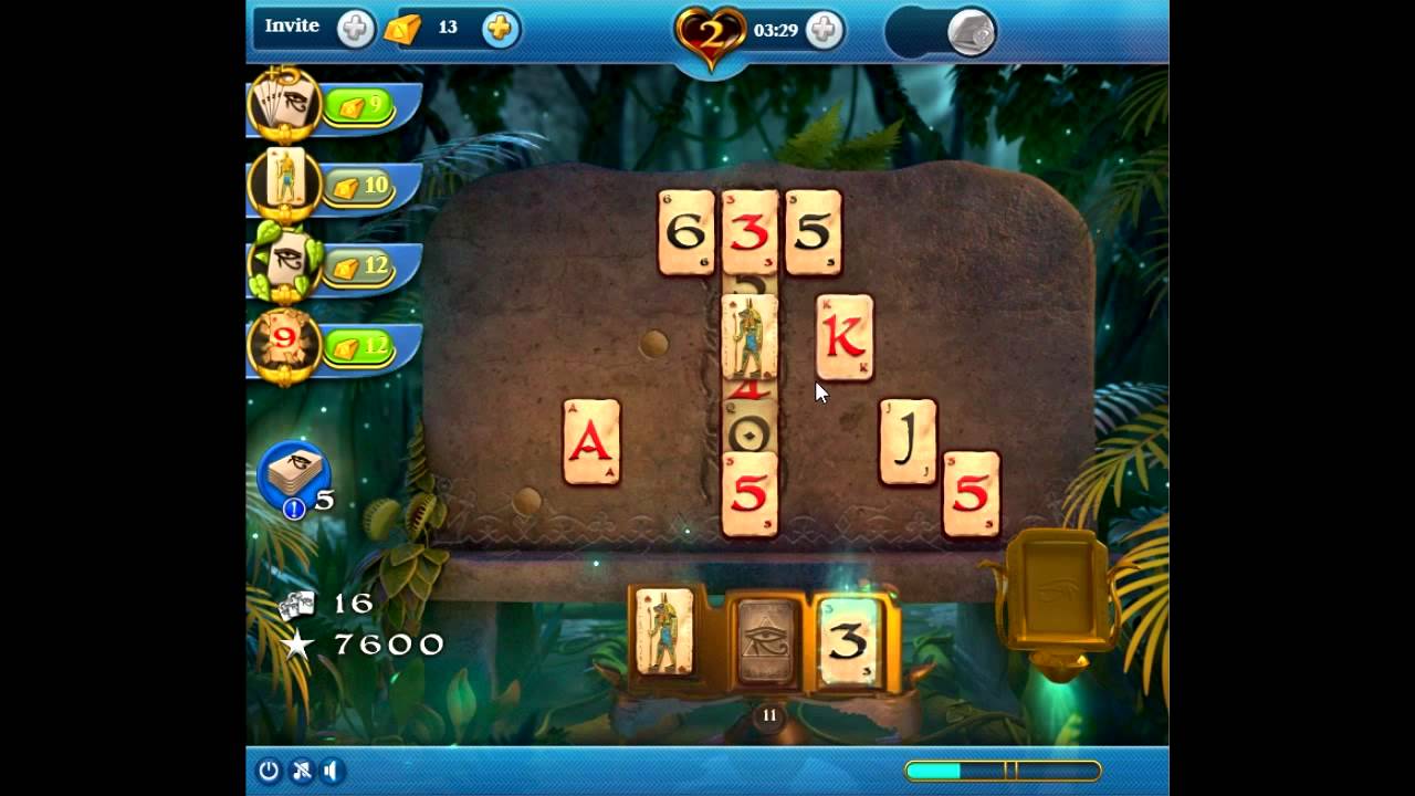 Pyramid solitaire Saga level 110, 3 stars 😈