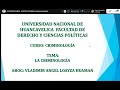 Criminología Clase 1