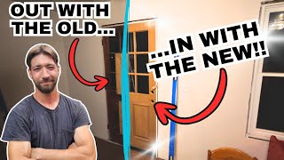 NEW Front Door INSTALLED! | Ep. 136