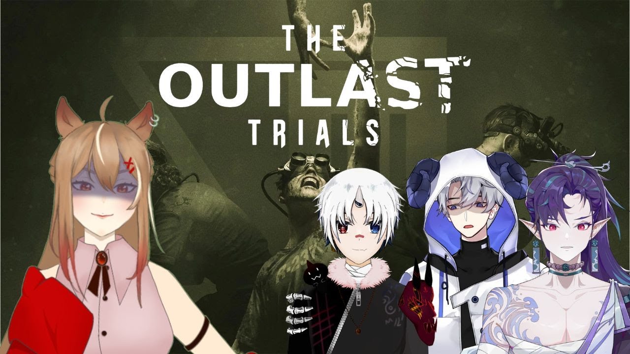 【The Outlast Trial】Outlast初體驗【赤羽 紅/ Akabane Aka】w/ 羊酥,Riku,藤咲紫夜 | MYViki