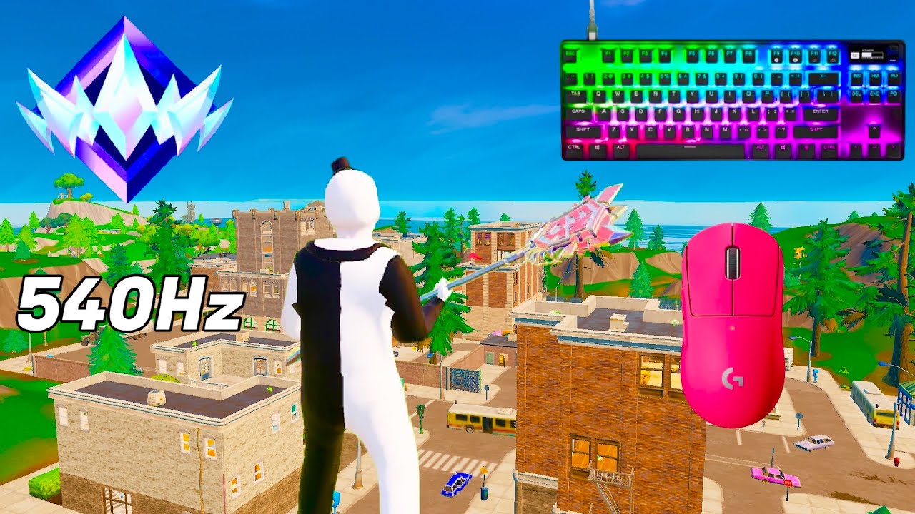 SteelSeries Apex Pro TKL ASMR 😴 Fortnite OG Ranked Reload 🏆 Satisfying Keyboard Fortnite 360 FPS 4K