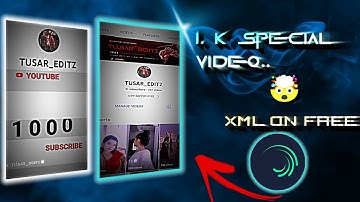 Allhamdullillah 1k Subscribe Done🖤😇Love You All Subscriber😌😇XML💥MY DISCRIPTION BOX👀🖤#tusar_editz