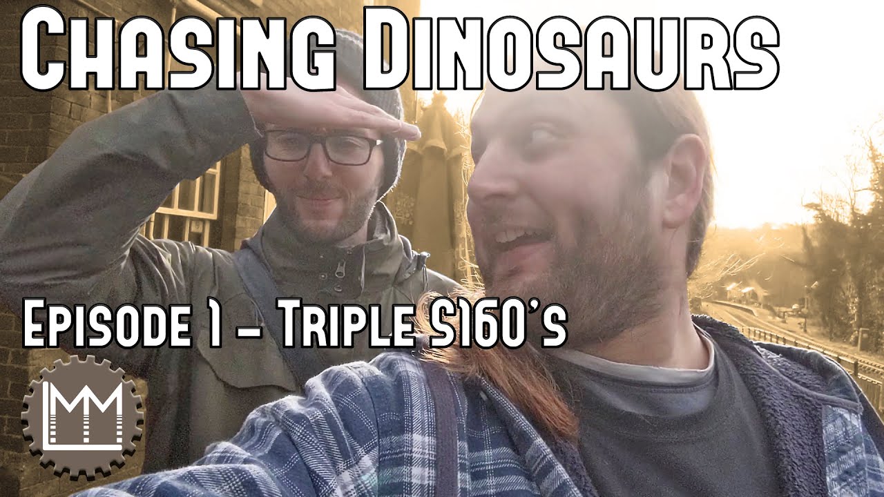 American steam power in the UK! Chasing Dinosaurs Episode 1.