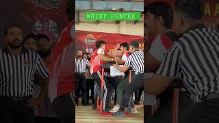 AKASH KUMAR AKA WRIST HUNTER VS SHIV KAUSHIK ARM WRESTLING MATCH Mathura 2023