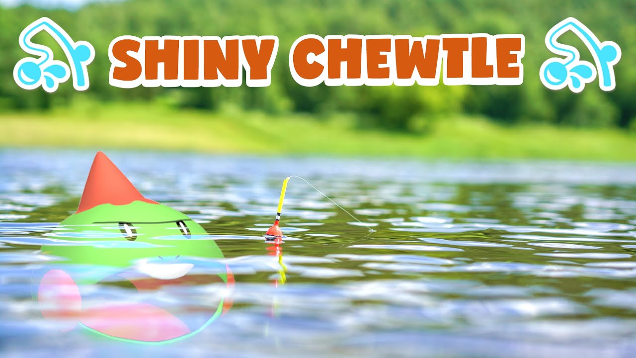 Shiny Chewtle via Fishing in Pokemon Sword/Shield - YouTube