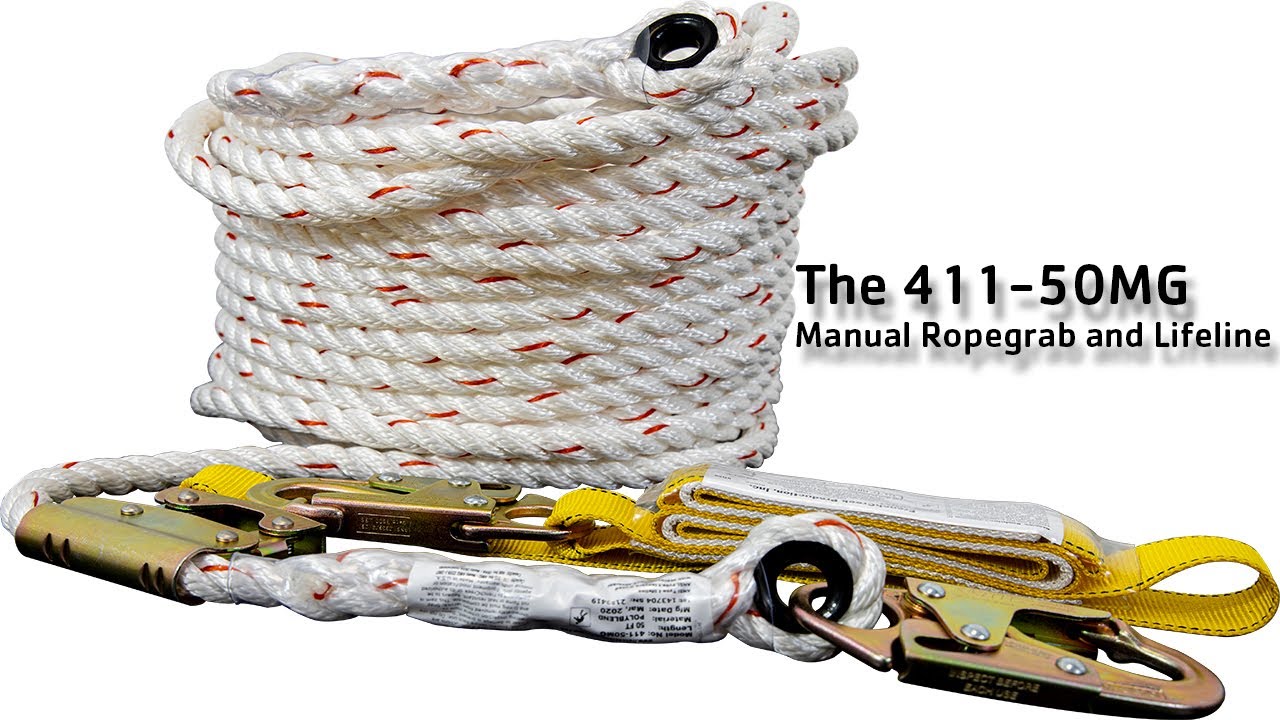 The 411-50MG: Manual Rope-grab and Lifeline 