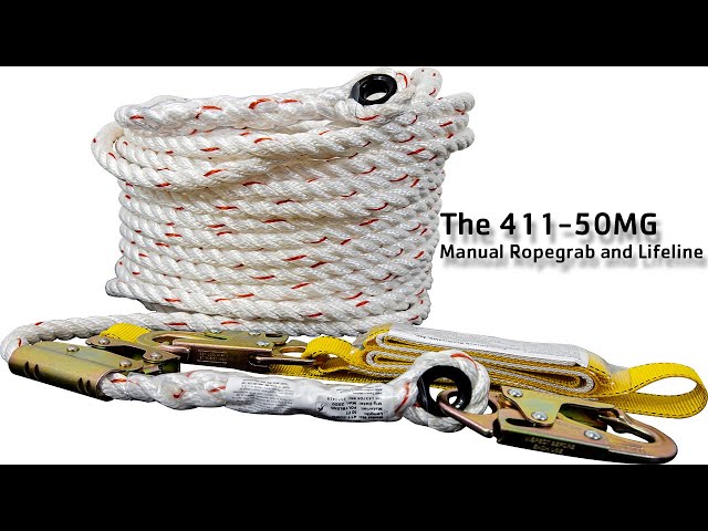 The 411-50MG: Manual Rope-grab and Lifeline 