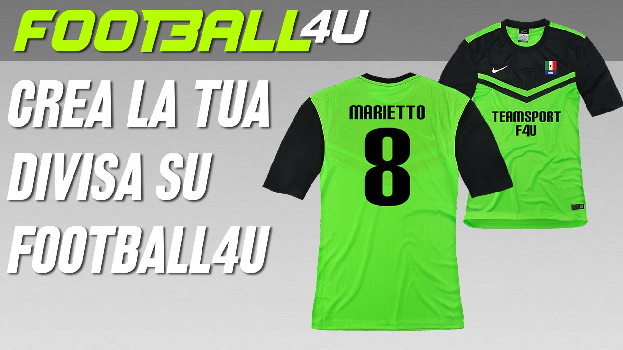 nike maglie calcio personalizzate