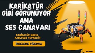 Nettech My-301 Karikatür Model Speaker Eğlenceli, Renkli Ve Taşınabilir Ses Arkadaşı Nt-111943