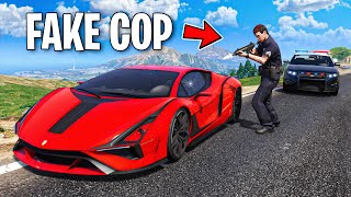 I Spent 100 Days as a Fake Cop.. GTA 5 RP