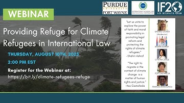 Providing Refuge for Climate Refugees in International Law
