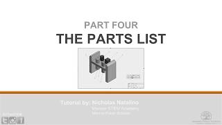 Revised Pegboard Toy Part 4 - The Parts List