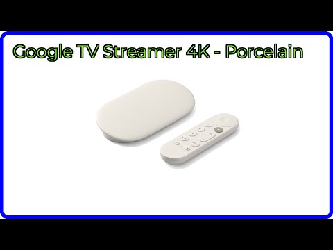 REVIEW (2025): Google TV Streamer 4K - Porcelain. ESSENTIAL