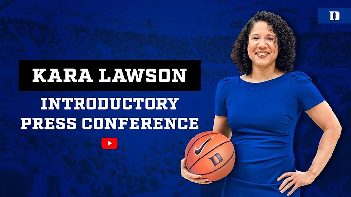 Kara Lawson Introductory Press Conference - Duke W...
