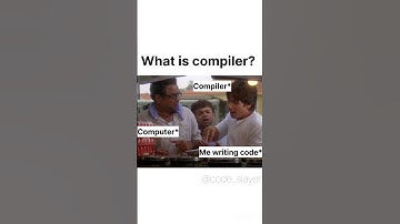 A compiler turns human instructions into computer instructions so that programs can run.