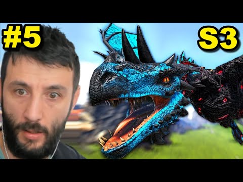 İLK DEFA EJDERHA GÖRDÜM ( WYVERN ) 😯 ARK 5.Bölüm (3.Sezon) Lost İsland