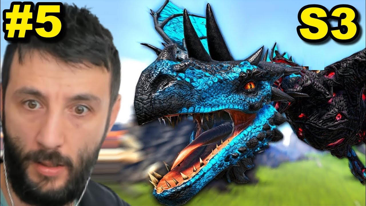 İLK DEFA EJDERHA GÖRDÜM ( WYVERN ) ? ARK 5.Bölüm (3.Sezon) Lost İsland