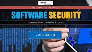 Software Security Training : Tonex Training