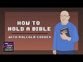 Malcolm Corden Teaches Donald Trump How To Hold the Bible